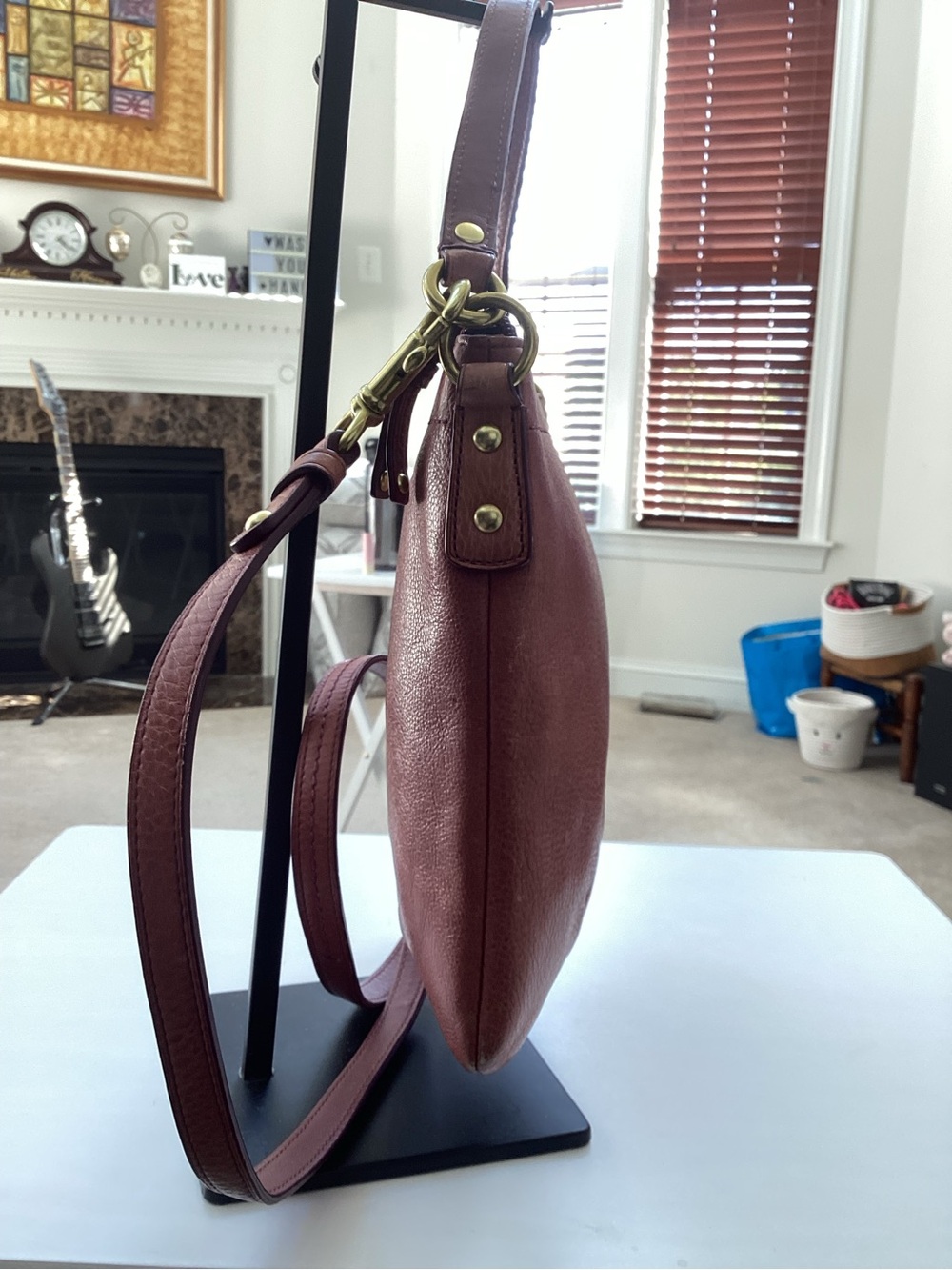Coach Brooke Pleated Leather Crossbody Bag E0973-43112 - Picture 3 of 9
